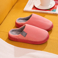 Couple's Home Indoor Cotton Drag Warm Non-slip Plush