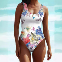 Women's Sleeveless Dress Fashion Sexy Beach Style Swimsuit