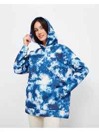 Women's Autumn Long-Sleeve Hooded Pullover With Print