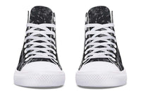 Printed Couple High-top Canvas Shoes