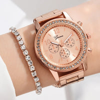 Women's Casual Quartz Watch Suit