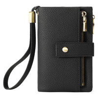 Women's Wallet Zipper Bag Clutch Anti-theft Card Swiping Bag Coin Purse