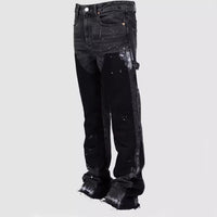 European And American Men's Denim Work Pants
