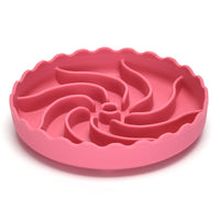 Slow Food Bowl For Dogs Food Grade Silicone Bowl For Slow Pet Food With Suction Cup Non-slip For Licking Rice