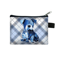 Organizing Storing Denim Jeans Animal Coin Purse