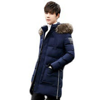 Winter Cotton-padded Coat Fleece-lined Thick Mid-length