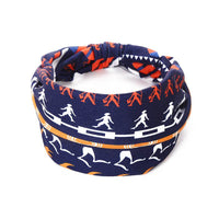 Headscarf African Print Hair Band Elastic Women Sports Yoga Hair Band Wide Brim
