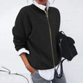 Women's Round Neck Soft Sweater Casual Coat Sweater