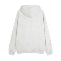 Loose Casual Letter Print Zipper Sweater