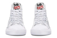 Printed Couple High-top Canvas Shoes