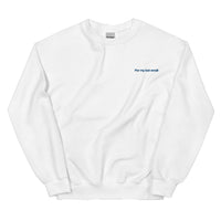 European And American E-mail Printed Round Neck Pullover