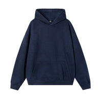Thermal Head Cover Solid Color Hoodie Fleece-lined Thickened