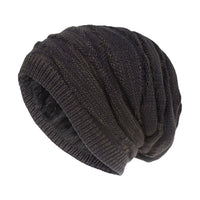Men's And Women's Same Style Warm Fleece Wool Knitted Hat