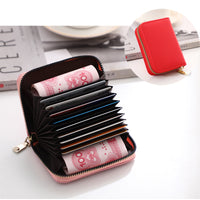 Women's Organ Card Holder Multi-card Rfid