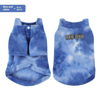Tie Dye Puppy Clothes Autumn And Winter