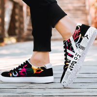 Camouflage Men's Canvas Shoes Korean Style Trendy Casual