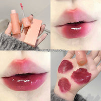 Lightweight Lip Lacquer Moisturizing Mirror Set Makeup