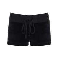 American-style Streetwear Star-print Low-rise Lace-up Casual Shorts
