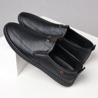 Spring And Summer Versatile Casual Middle-aged Men's Leather Shoes