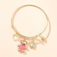 Colorful Polymer Clay Adjustable Womens Bracelet