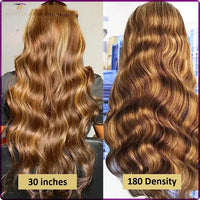 Long Curly Hair Big Wave Lace Hair Cover