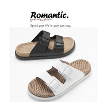 Hemp Rope High Elastic Massage Mid-bottom Home Casual Slippers