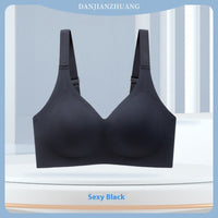 Plus Size Underwear Women's Big Chest And Small Jelly Stick Soft Support