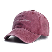 Pure Cotton Washed Old MAMA Baseball Cap