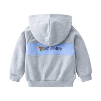 Fashionable And Simple Cartoon Children's Thin Coat