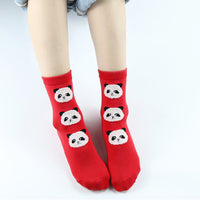 Children's Socks Autumn And Winter New Cartoon Panda Tube Socks