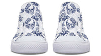 Fashion Printed Couple High Top Canvas Shoes