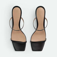 Fashion Temperament Open Toe Slippers Women