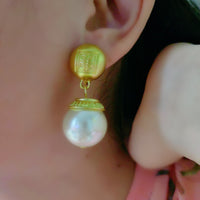 Simple Classy And All-matching Chinese Style Totem Ear Clip