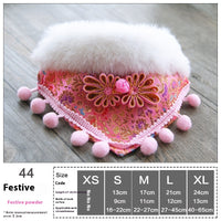 Pet Christmas Holiday Dress Up Dog Cat Scarf Butterfly Bow Tie