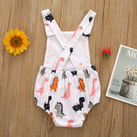Fashion Printed Baby One-piece Triangle Romper
