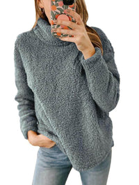 Stylish Loose-fitting Womens Pullover Hoodie Sweatshirt