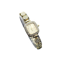 Special Interest Light Luxury Temperament And Fully-jewelled Square Fashion Watch