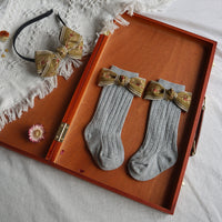 Spanish Ins Baby National Wind Full Moon One Year Old Newborn With Gift Bow Hair Hoop Socks Set