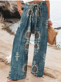 High Waist Casual Loose Wide Leg Pants
