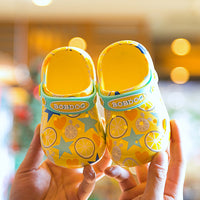 Cute Western Style Children's Ripped Shoes Sandals And Slippers