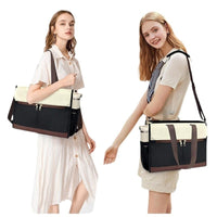New Womens Oxford Fabric Bag Large Capacity Insulated Lunch Tote