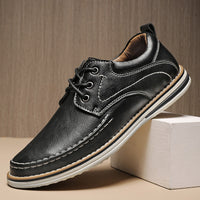 Casual Leather Shoes Worker Men's Shoes