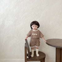 Summer Baby Short-sleeved Shorts Suit Homewear Pajamas