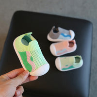 Girls' Flying Woven Breathable Pumps