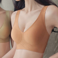 Women's Large Cup Seamless Underwear Without Steel Ring