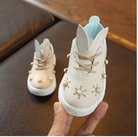 Spring And Autumn Flat Lace Up White Shoes