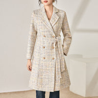 Elegant Long Coat Women's Clothing