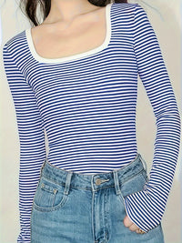 Womens Long-sleeve T-shirt Inner Base Layer Top