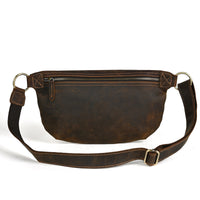 Handmade Leather Chest Bag Men's Multifunctional