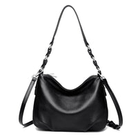 Genuine Leather Women's Bag Large Capacity First Layer Leather One-shoulder Crossbody Bag
